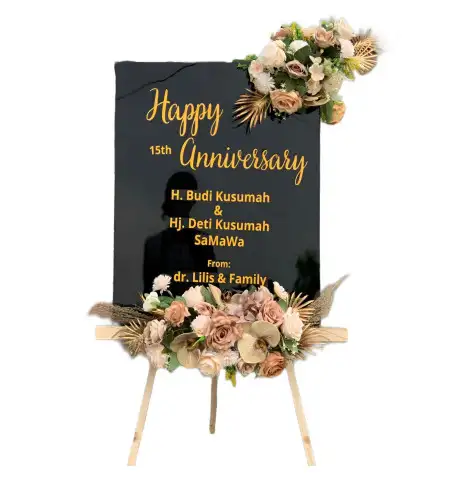 Papan Bunga Akrilik Sambiyan