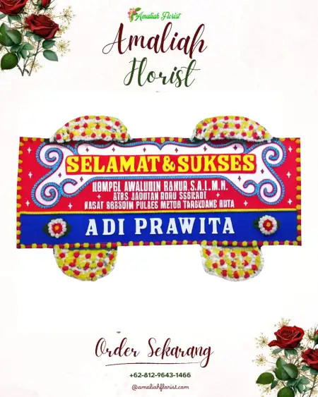 Papan Bunga Ucapan Selamat Sambiyan
